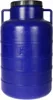 A blue plastic barrel with handles and a gray lid, shown against a white background. Náhľad obrázku produktu
