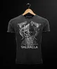 Herren Vintage Shirt Bedruckt Valhalla Wikinger Odin Wotan Produktbild-Vorschau 4