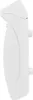 A side view of a white plastic mailbox. Produktbild-Vorschau