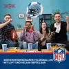 NFL Detroit Lions Folienballon shape 50x45cm Football Helm Produktbild-Vorschau 3
