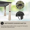 Blumfeldt Pavillon 3x3m, Rostfreier Aluminium-Pavillon mit Produktbild-Vorschau 5