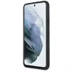A black phone case is shown from the side against a white background. Produktbild-Vorschau