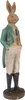 Clayre & Eef Figurina decorativa Coniglio 9x9x36 cm Marrone Anteprima dell’immagine prodotto 5