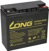 Kung Long Akku 12V 22Ah Bleibatterie WP22-12NE Zyklenfest Produktbild-Vorschau 1