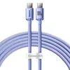 Baseus Crystal Shine kabel USB-C na USB-C, 100 W, 1,2 m Náhled obrázku produktu 2