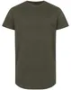 Mivaro Herren T-Shirt extra lang Olivgrün XXL - Longshirt Produktbild-Vorschau 3