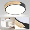 Ikodm Lampada da soffitto a LED in legno 30 cm, 48 W, Anteprima dell’immagine prodotto 14