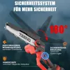 TEENO 2-in-1 Elektro-Kettensäge mit Teleskopstange, 2 Akkus Produktbild-Vorschau 4