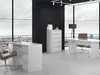 VBChome Komoda s 5 zásuvkami 70 x 40 x 110 cm bílá Náhled obrázku produktu 7