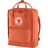 A studio shot of an orange backpack. Produktbild-Vorschau