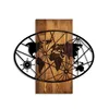 Wallity, World Map 4-M, Accessoire mural décoratif en bois, Voir les images du produit 5