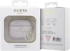 The image shows the retail packaging of a Guess AirPods 3 case, with the case visible through a clear window. Produktbild-Vorschau
