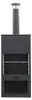 Westmann acier Barbecue four de terrasse noir 41x70x229 cm Voir les images du produit 1
