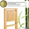 ONVAYA® WC-Garnitur aus Bambus | Natur | Produktbild-Vorschau 4