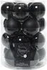 Weihnachtskugeln Glas 6cm x 20 Stück - Schwarz Produktbild-Vorschau 2