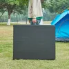 Klapptisch ‘Mark’ rechteckig 180 x 75 x 72 cm Rattanoptik, Produktbild-Vorschau 4