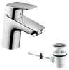 Hansgrohe Logis Mitigeur de lavabo 70 Chrome Voir les images du produit 1