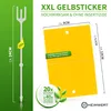 Heimwert Gelbsticker XXL - wirksam Trauermücken bekämpfen - Produktbild-Vorschau 2