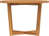 Garten-Esstisch Rund Ø110x75 cm Massivholz Akazie Produktbild-Vorschau 5