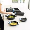 RIESS Schlemmerpfanne schwarz, emailliert, ø: 240 mm Náhľad obrázku produktu 6