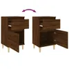 Comodini 2pz Rovere Marrone 40x35x70 cm Anteprima dell’immagine prodotto 9