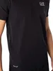 Ea7 Emporio Armani 8npv03 Trainingsanzug Schwarz M Mann Produktbild-Vorschau 11