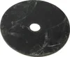 A black circular gasket with a hole in the center, shown against a white background. Produktbild-Vorschau