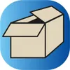 An illustration of an open cardboard box on a blue gradient background. Anteprima dell’immagine prodotto
