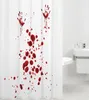 SANILO® Duschvorhang Blood Hands 180 x 200 cm Produktbild-Vorschau 2