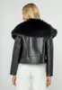 Veste en similicuir pour femme, au design moderne et dotée Voir les images du produit 4