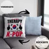 Trendation - K-Pop Deko-Kissen mit Füllung 40x40 Geschenk Produktbild-Vorschau 2