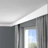 PROVISTON | Vorhangleiste Polystyrol | 41 x 100 x 2000 mm | Produktbild-Vorschau 1