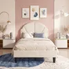 INONEFT Kinderbett 90 × 200 cm, Einzelbett, polsterbett mit Produktbild-Vorschau 4