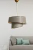 Opviq, Barette- Barette FLH, Beige, Kronleuchter, 32 x 32 Produktbild-Vorschau 1