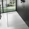 VBChome Sprchová vanička 80 x 100 x 2,5 cm Biela kamenná Náhľad obrázku produktu 4