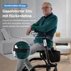 Safe Age® Rollator: Leicht und faltbar – mit Sitzfunktion – Produktbild-Vorschau 5