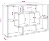 vidaXL Nástěnná police Concrete Grey 85x16x52,5 cm Dřevěný Náhled obrázku produktu 7