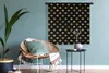 MuchoWow® Wandteppich Wandbehang Muster - Krone - Gold Produktbild-Vorschau 4