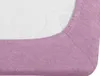 Prześcieradło frotte EXCLUSIVE różowe 200x220 cm Podgląd zdjęcia produktu 4