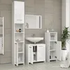 Specchio bagno Vicco Kiko Bianco lucido/bianco 45 x 60 cm, Anteprima dell’immagine prodotto 4