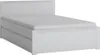 Bettgestell 120x200 cm Liegefläche, mit Bettschublade weiß Produktbild-Vorschau 1