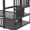 Letto a castello 90x200 cm, design basso, scala con Anteprima dell’immagine prodotto 15