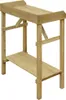 A wooden plant stand with two shelves against a white background. Náhled obrázku produktu