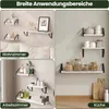 EUGAD 3er Set Wandregal, Hängeregal, Küchenregal hängend, Produktbild-Vorschau 7