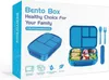 Amathley lunch box bambini bento box 1200ml lunch box 4 Anteprima dell’immagine prodotto 8
