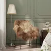 vidaXL Cuscino per sedile in pelle di pecora islandese Anteprima dell’immagine prodotto 2