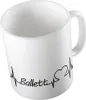 Huuraa Kaffeetasse Ballett Geschenk Tasse Weiß 330ml Produktbild-Vorschau 1