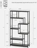 Bealife FS13 Boekenkast, vrijstaand model met 5 planken, Productafbeelding-voorbeeld 11