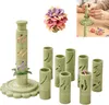 Modular Clay Bloom Maker Blumenstrauß Presform Set Grün 9 Produktbild-Vorschau 1