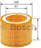Luftfilter BOSCH F 026 400 253 passend für MERCEDES-BENZ Produktbild-Vorschau 11